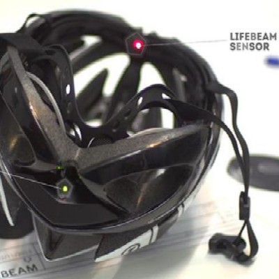 LifeBEAM Heart-Rate Helmet